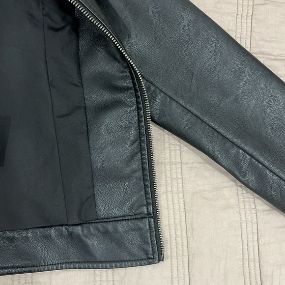 NWT Levi's Faux Leather Motocross Racer Jacket - Picture 7 of 8